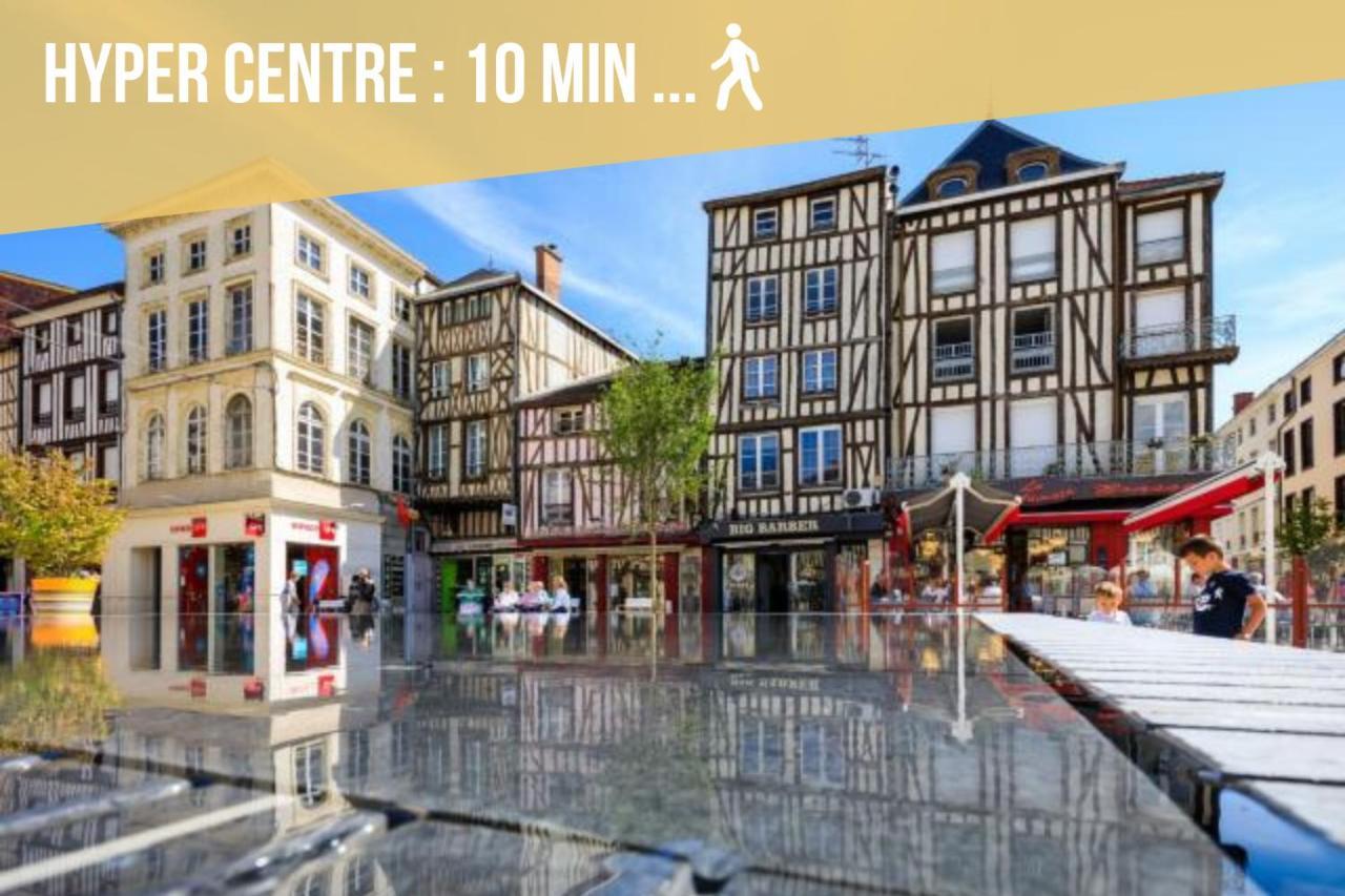 Soleil D'Ete - Netflix & Wifi - Balcon - Climatisation - Parking Gratuit - Check-In 24H24 - Emplacement Velos - Goodmarning Châlons-en-Champagne Eksteriør bilde