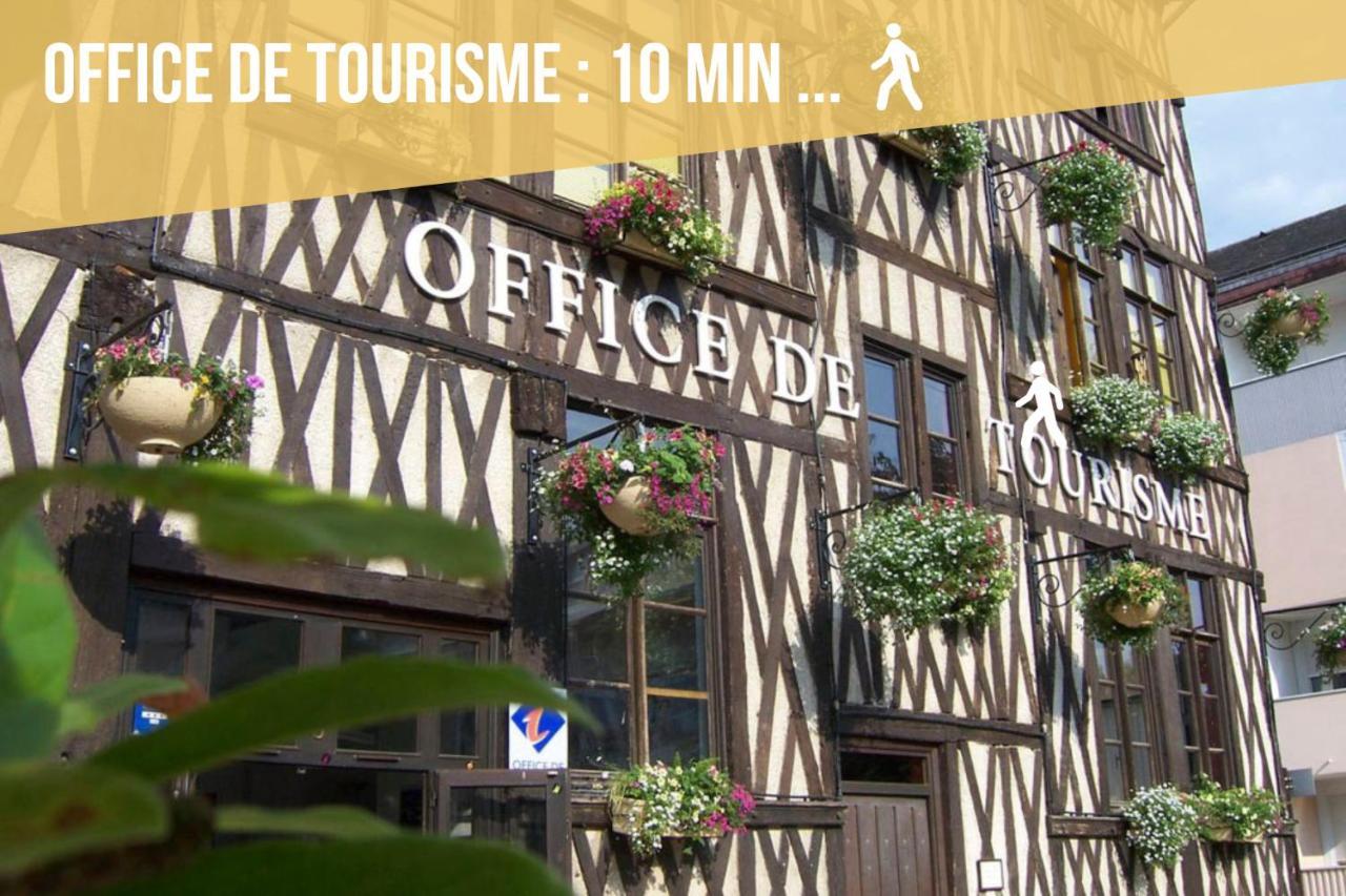 Soleil D'Ete - Netflix & Wifi - Balcon - Climatisation - Parking Gratuit - Check-In 24H24 - Emplacement Velos - Goodmarning Châlons-en-Champagne Eksteriør bilde