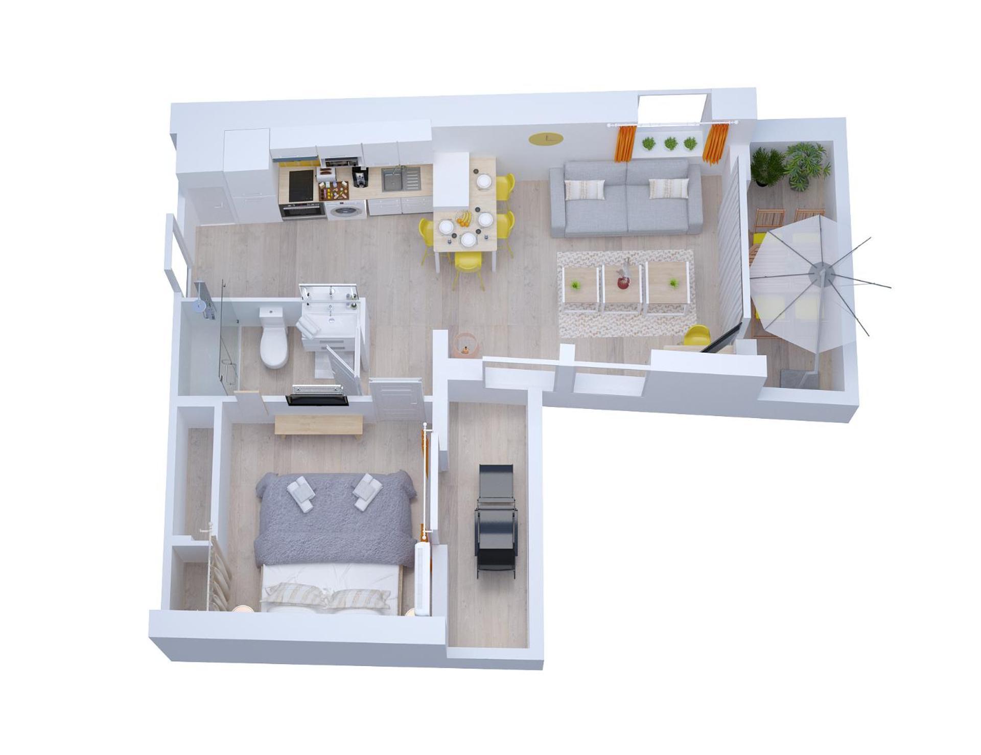 Soleil D'Ete - Netflix & Wifi - Balcon - Climatisation - Parking Gratuit - Check-In 24H24 - Emplacement Velos - Goodmarning Châlons-en-Champagne Eksteriør bilde